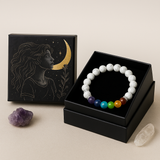 7 Chakra Howlite Bracelet