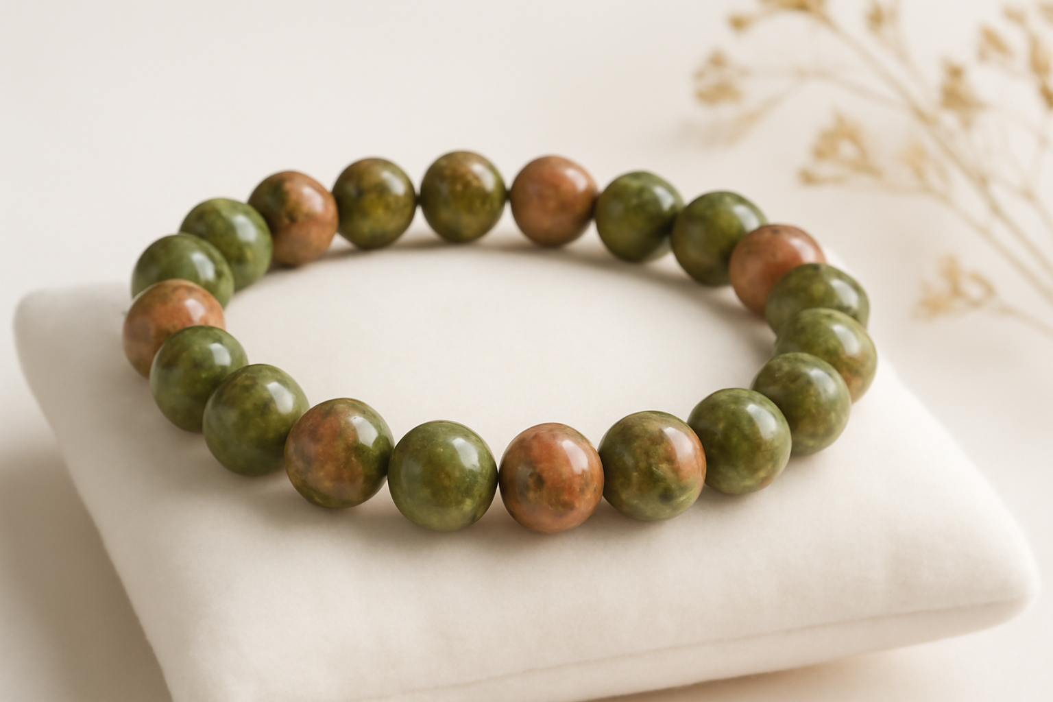 Unakite Bracelet - Image 2