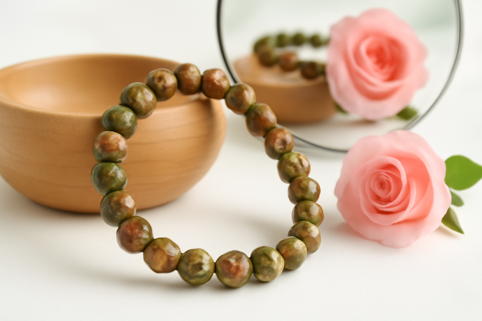 Unakite Bracelet - Image 3
