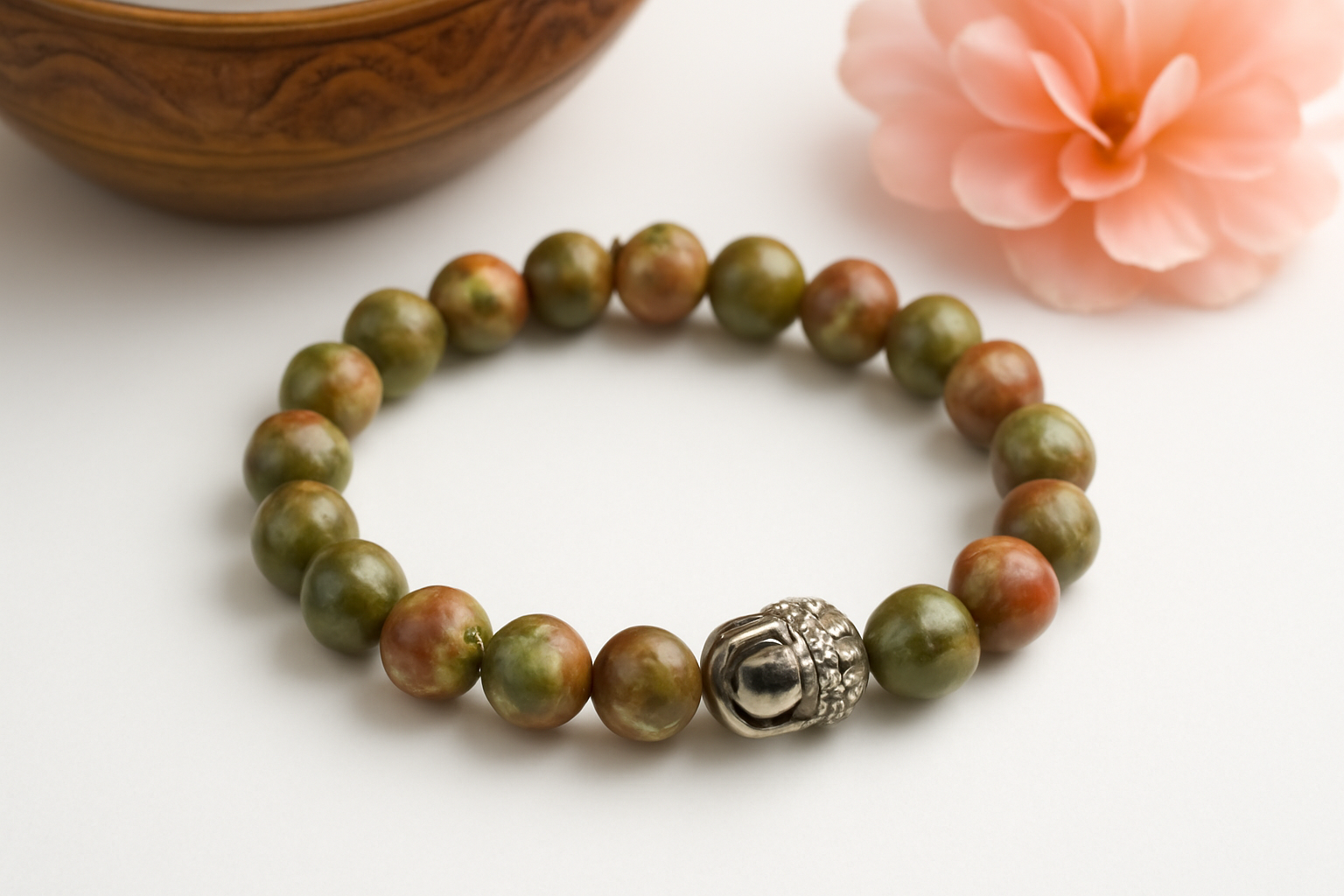 Unakite Bracelet