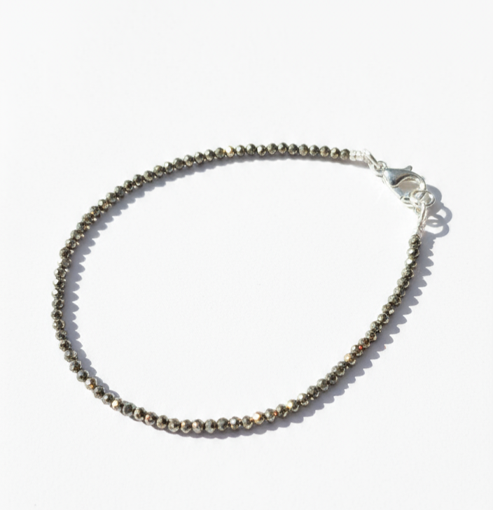 Raw Pyrite Anklet - Image 4